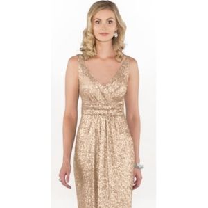 Sorella Vita Bridesmaid Dress Rose Gold